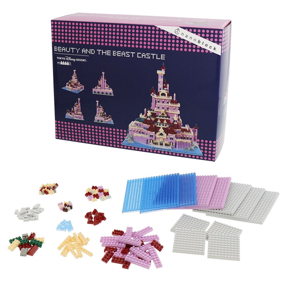 ミニブロック〈ナノブロック〉 美女と野獣の城