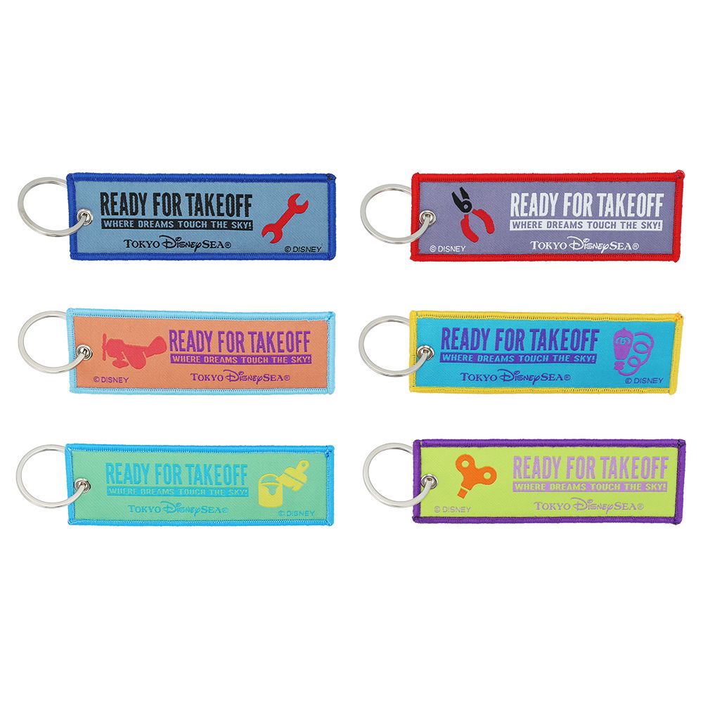 フライトタグ7個 ミッキーマウスと仲間たち ドリームス・テイク・フライト