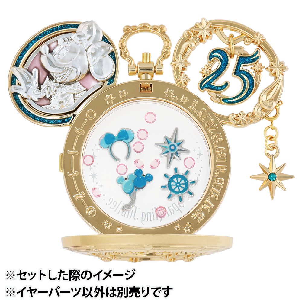 イヤーパーツ 「ジュビリーロケット」 ミニー 東京ディズニーシー25周年 スパークリング・ジュビリー
