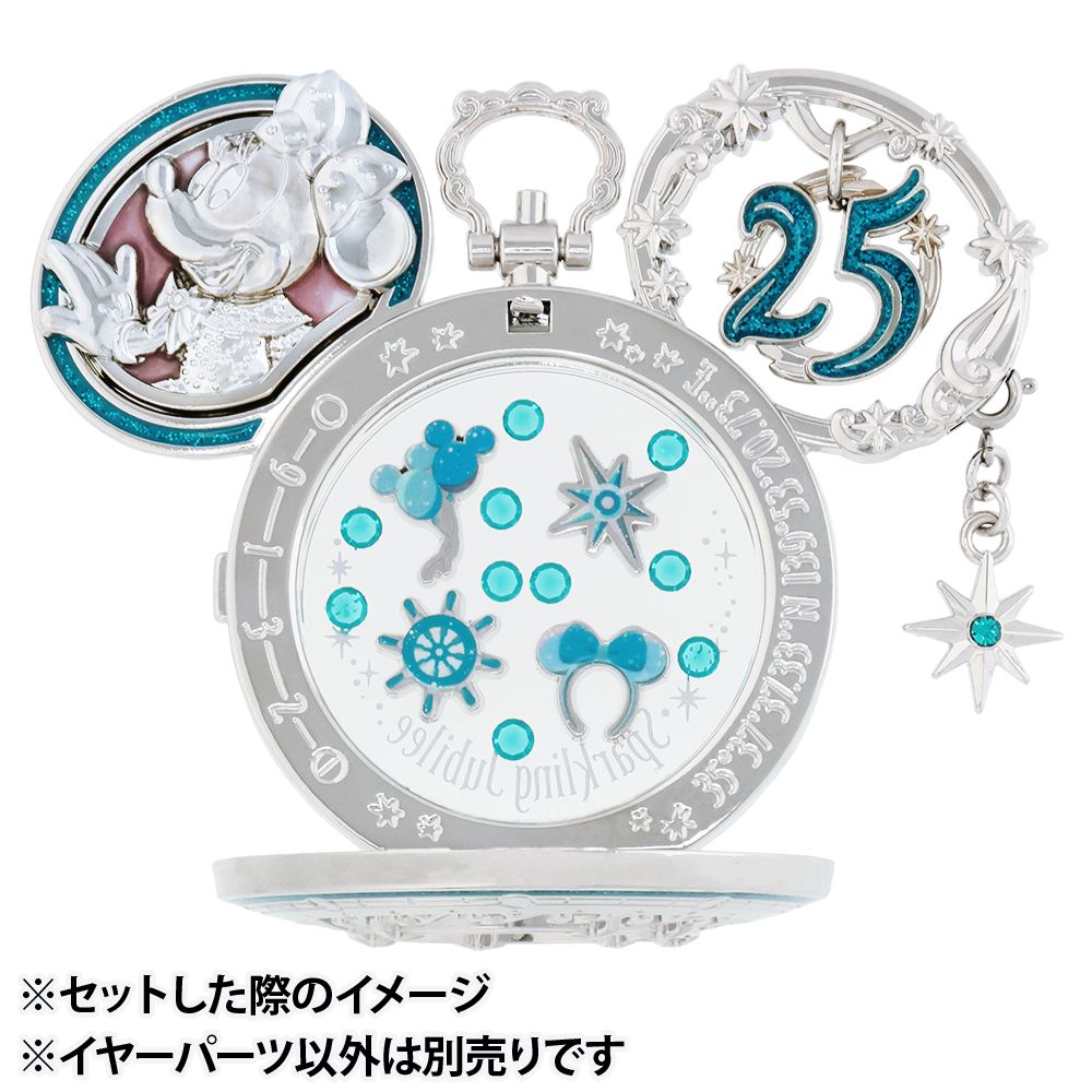 イヤーパーツ 「ジュビリーロケット」 ミニー 東京ディズニーシー25周年 スパークリング・ジュビリー