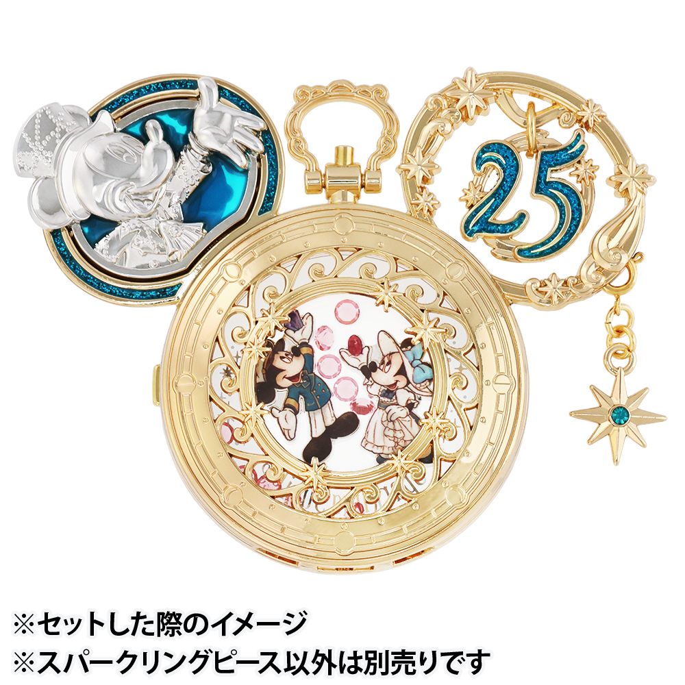 スパークリングピース 「ジュビリーロケット」 ミッキー ミニー 東京ディズニーシー25周年 スパークリング・ジュビリー