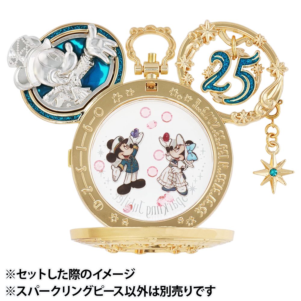 スパークリングピース 「ジュビリーロケット」 ミッキー ミニー 東京ディズニーシー25周年 スパークリング・ジュビリー