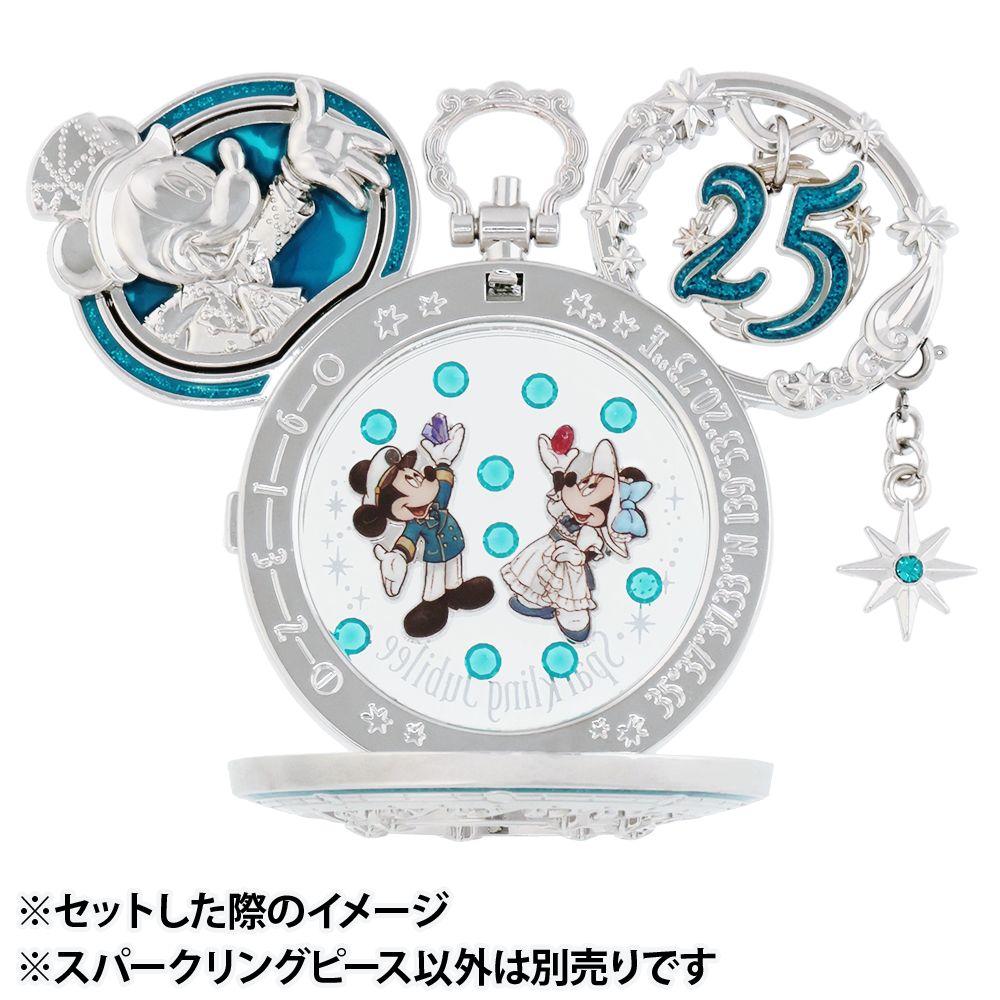 スパークリングピース 「ジュビリーロケット」 ミッキー ミニー 東京ディズニーシー25周年 スパークリング・ジュビリー