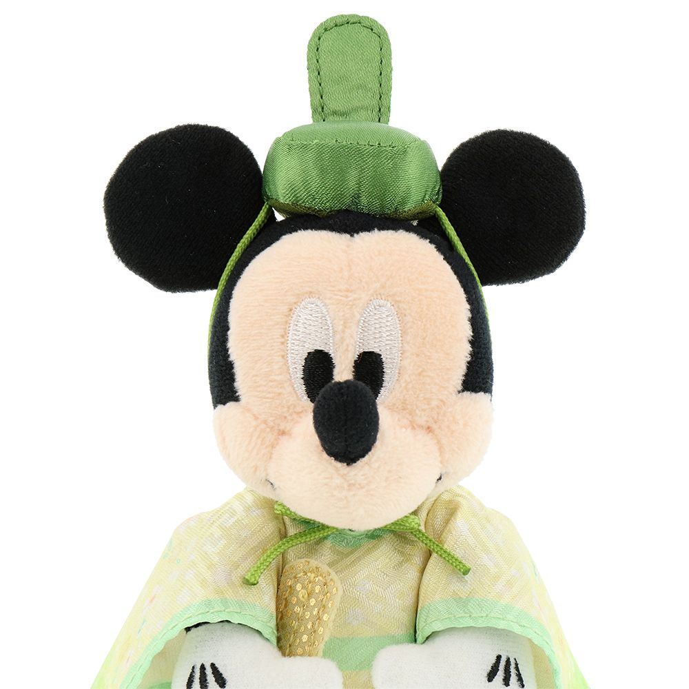 ぬいぐるみバッジ2個 ミッキー ミニー