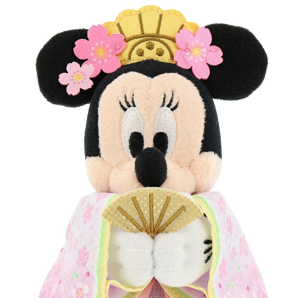 ぬいぐるみバッジ2個 ミッキー ミニー