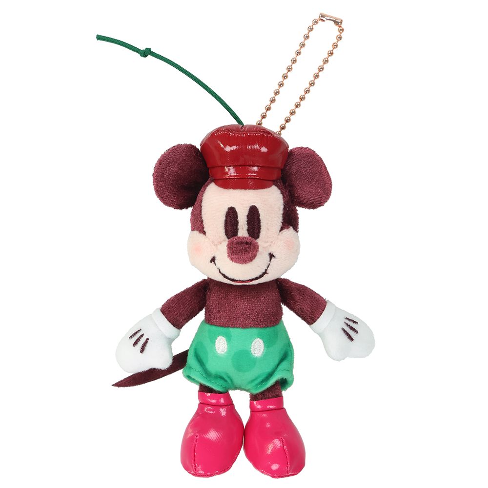 ぬいぐるみチャーム2個 ミッキー ミニー
