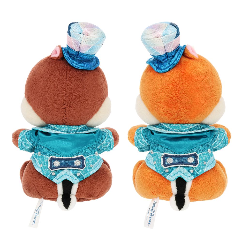 ぬいぐるみ2個 チップ＆デール 東京ディズニーシー25周年 スパークリング・ジュビリー