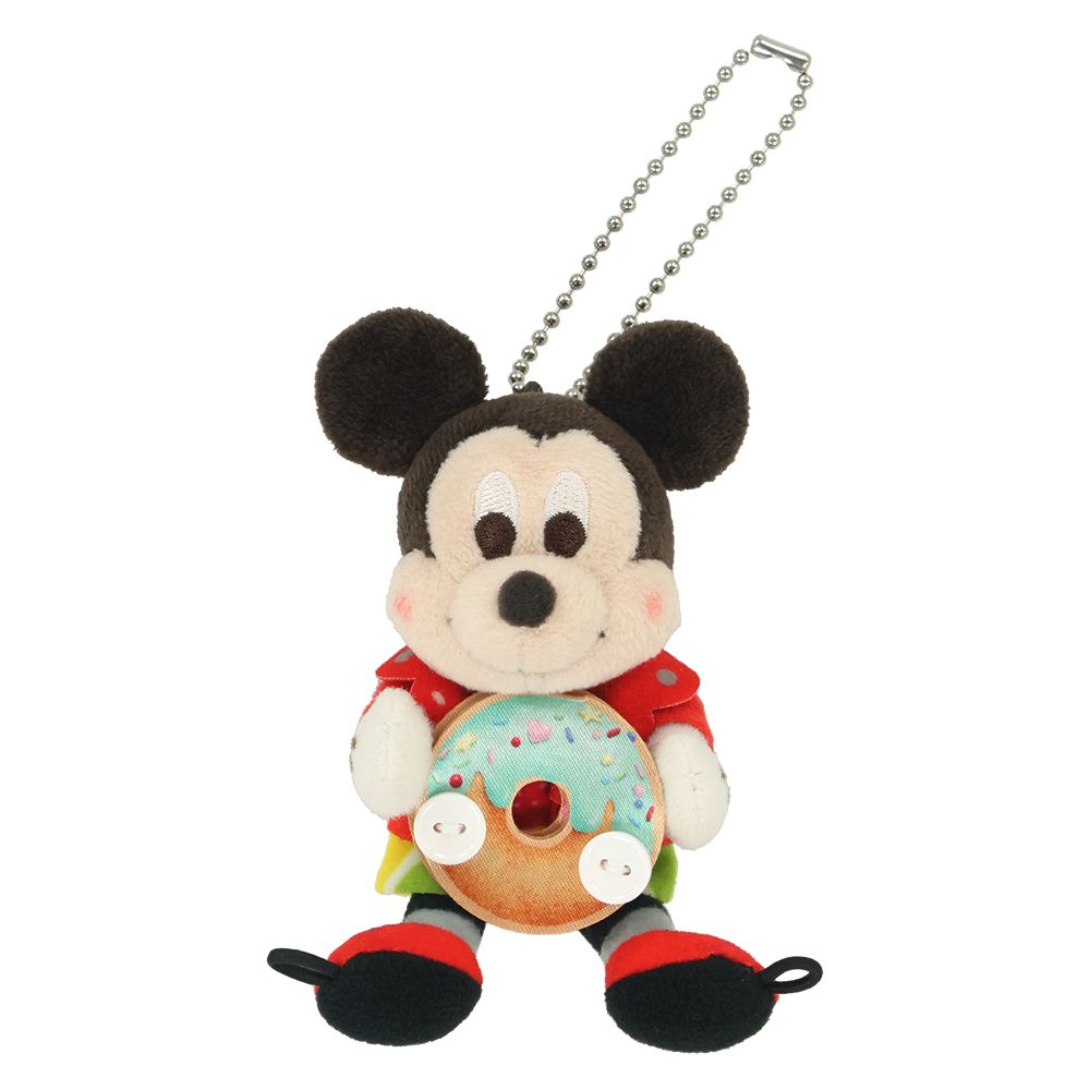ぬいぐるみチャーム5個 ミッキーマウスと仲間たち ディズニー・パルパルーザ ヴァネロペのスウィーツ・ポップ・ワールド