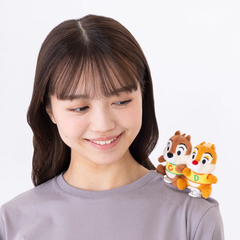 ぬいぐるみ 肩のせ チップ＆デール