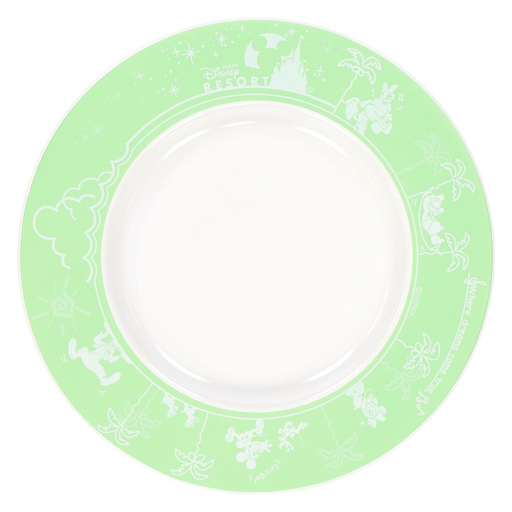 プレート4枚 東京ディズニーリゾート