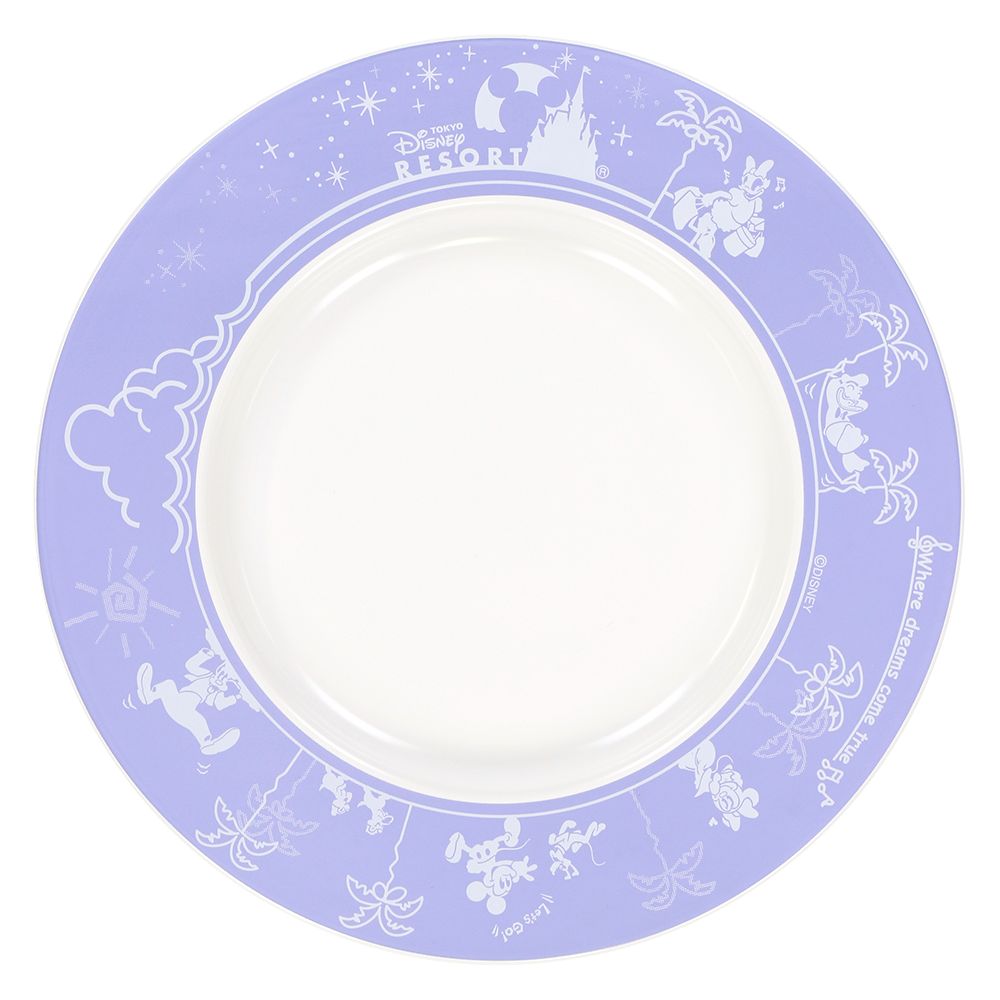 プレート4枚 東京ディズニーリゾート