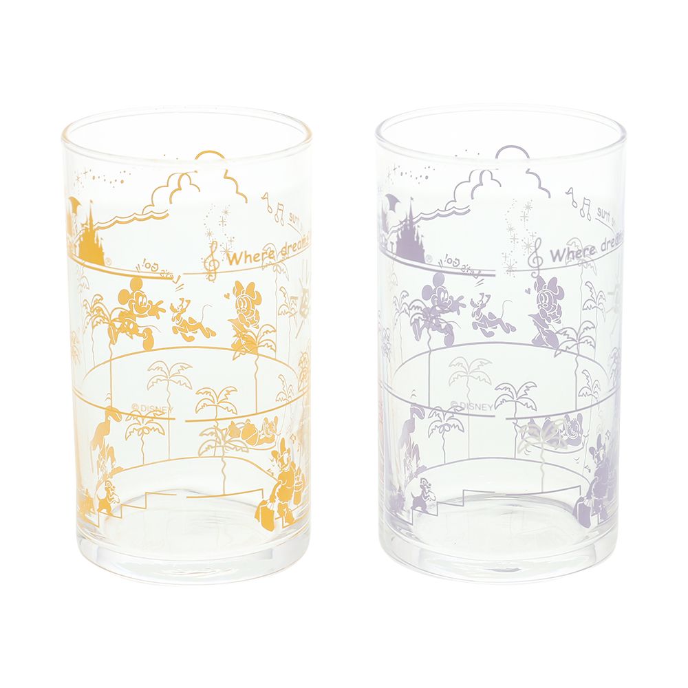 グラス4個 東京ディズニーリゾート
