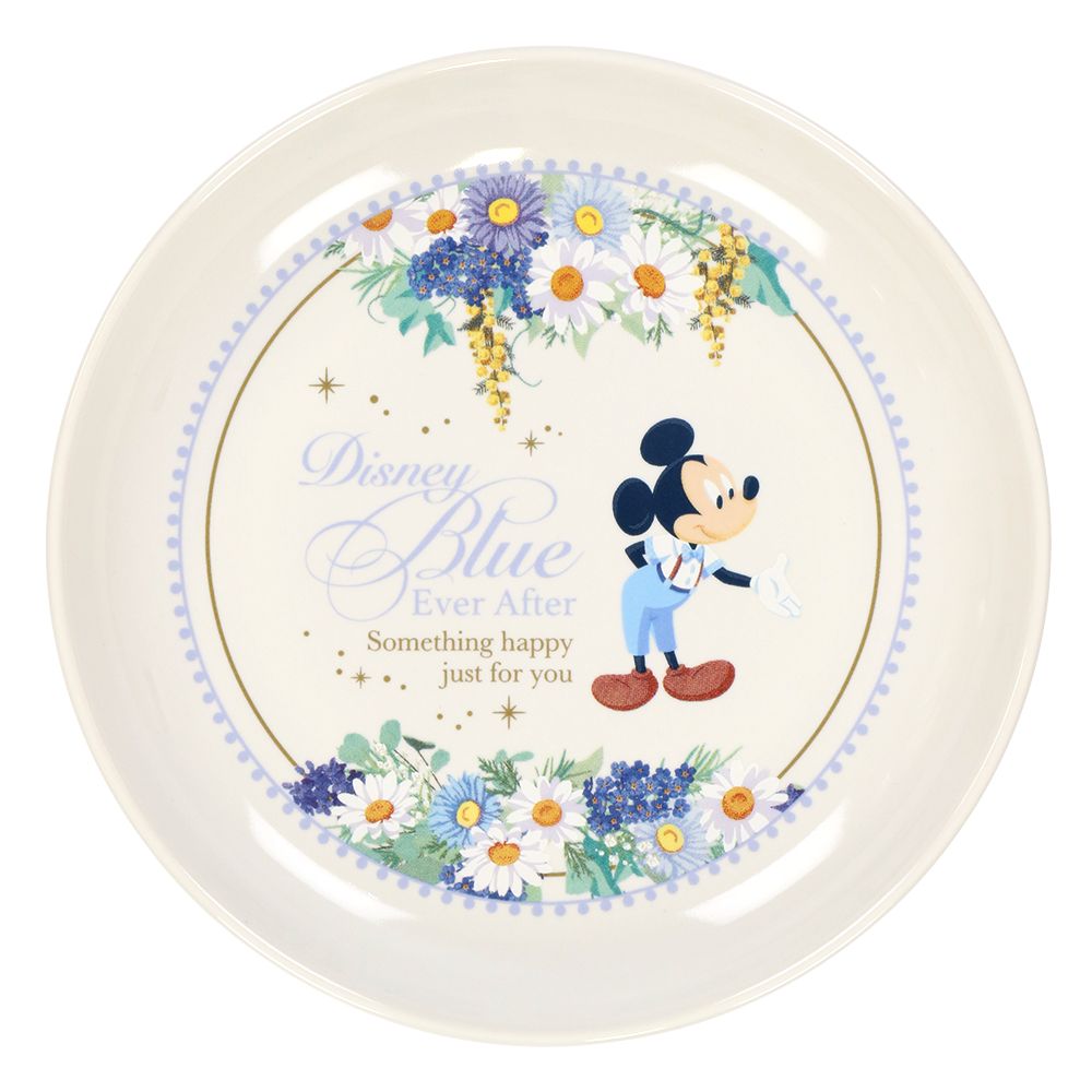 プレート2枚 ミッキー ミニー Disney Blue Ever After