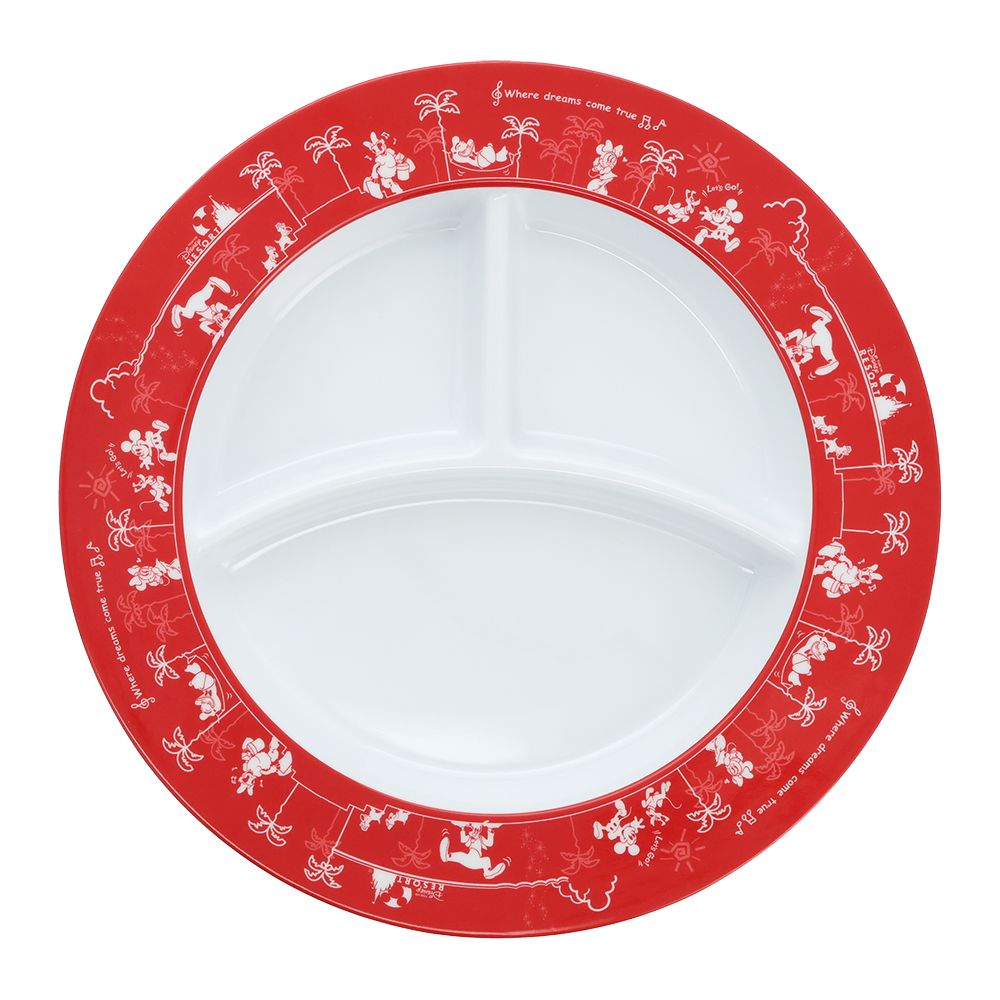 プレート ミッキーマウスと仲間たち