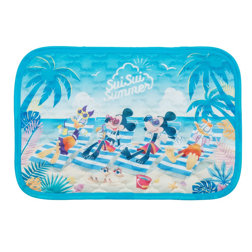敷パッド 枕パッド ミッキーマウスと仲間たち SuiSui Summer