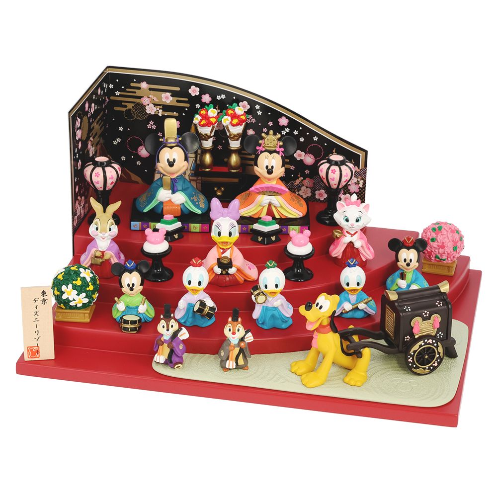 雛人形 ミッキーマウスと仲間たち