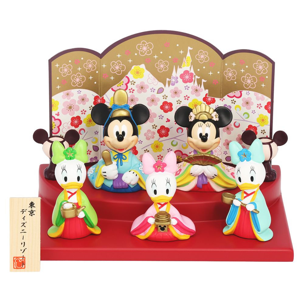 雛人形 ミッキー ミニー
