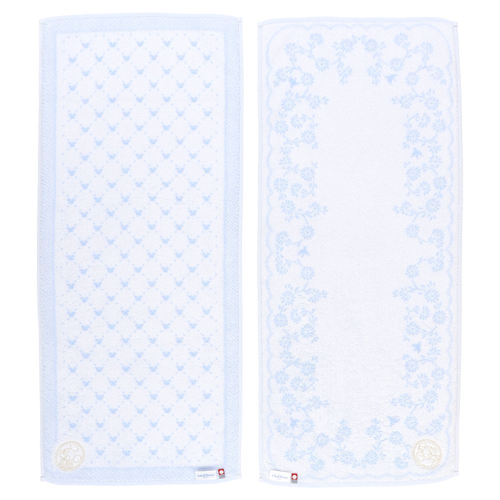 フェイスタオル2枚〈今治タオル〉 ミッキー ミニー Disney Blue Ever After