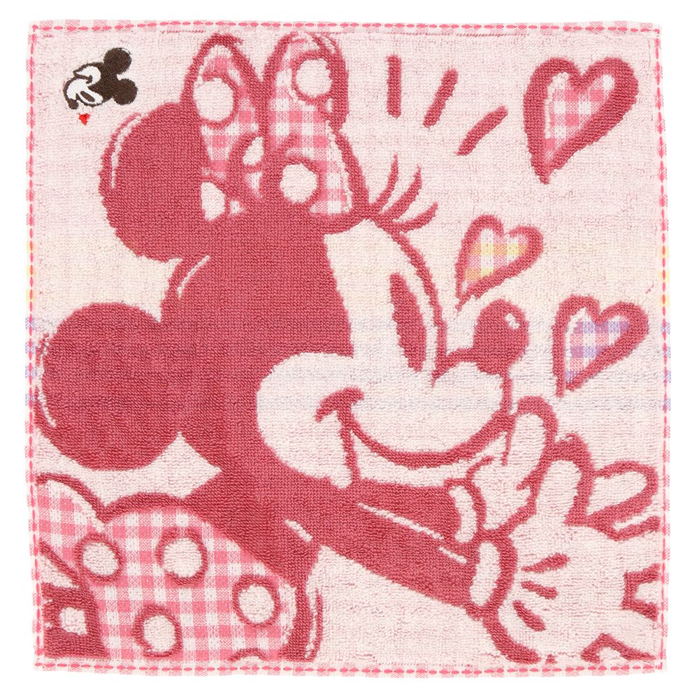 ミニタオル2枚〈今治タオル〉 ミッキー ミニー