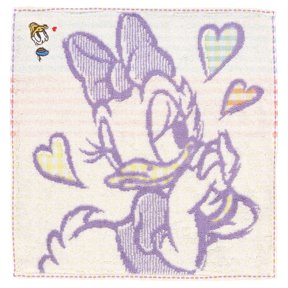 ミニタオル2枚〈今治タオル〉 ドナルド デイジー