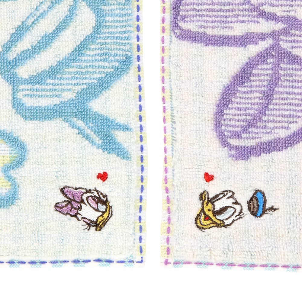 ミニタオル2枚〈今治タオル〉 ドナルド デイジー