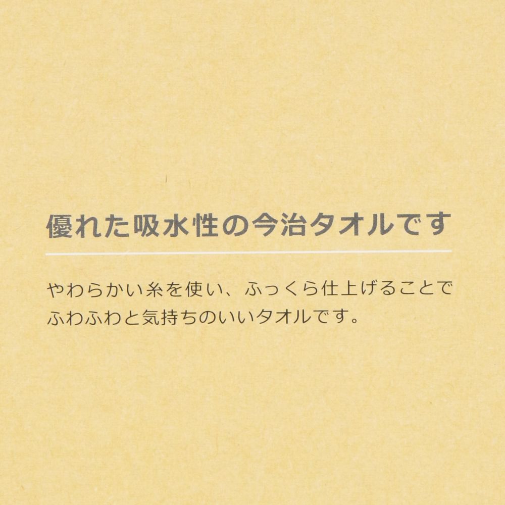 フェイスタオル〈今治タオル〉 プー
