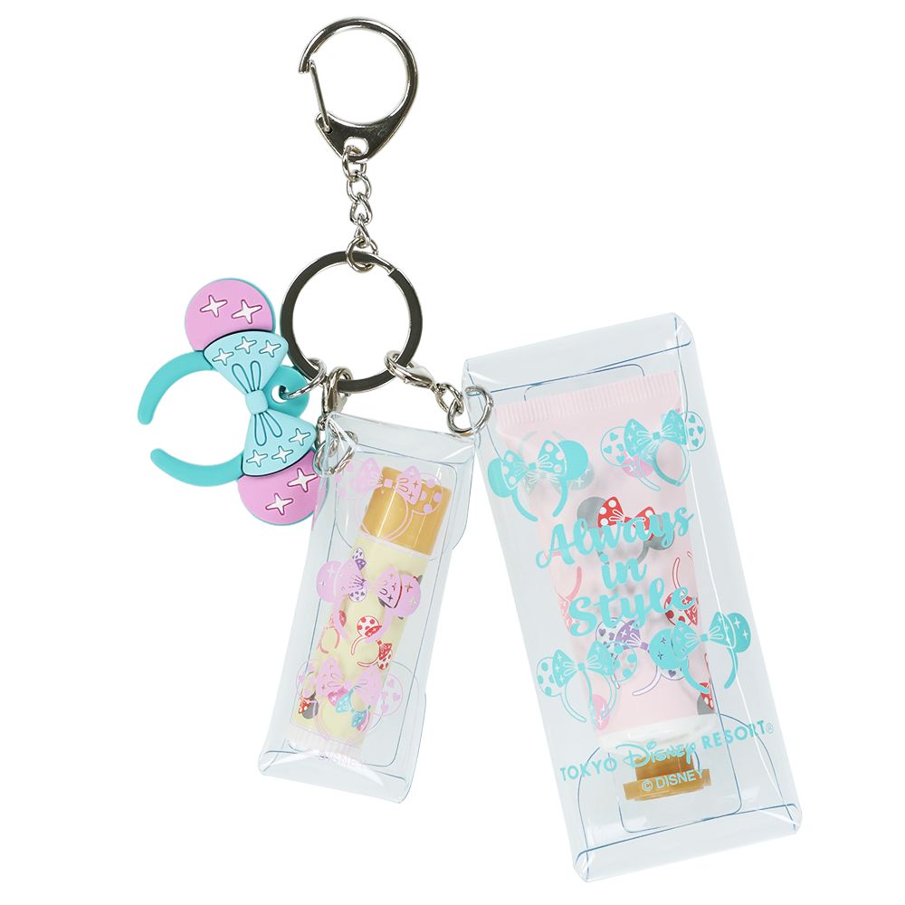 ハンドクリーム リップクリーム キーチェーン ミニー