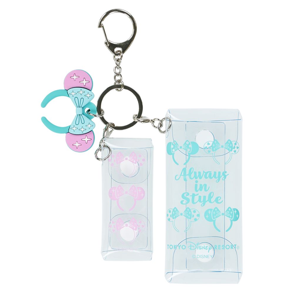 ハンドクリーム リップクリーム キーチェーン ミニー