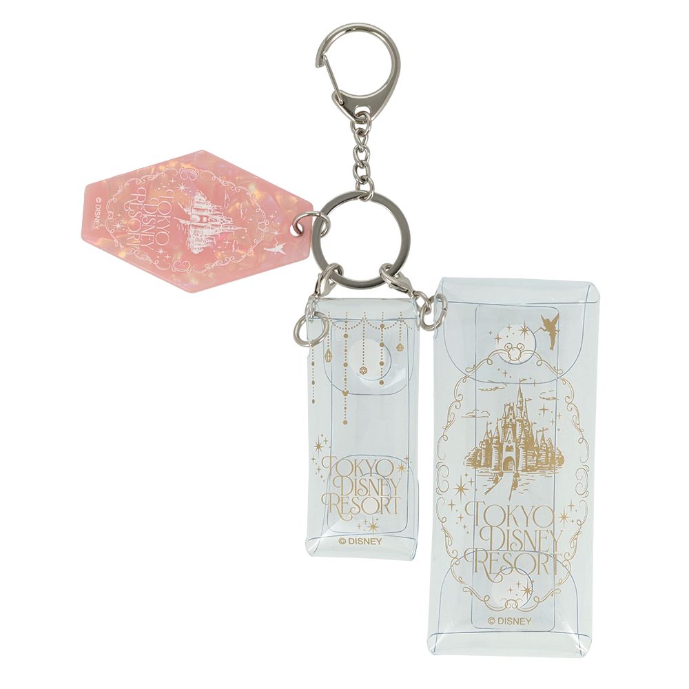 ハンドクリーム リップ キーチェーン シンデレラ城