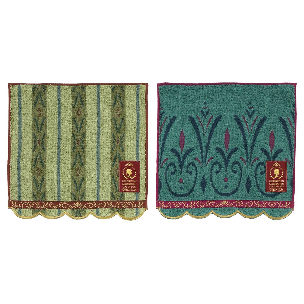 ミニタオル2枚 アナ エルサ