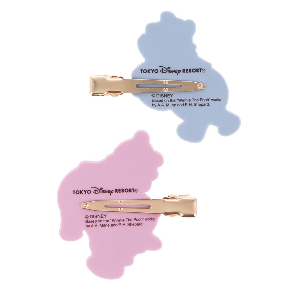 ヘアクリップ2個 プー