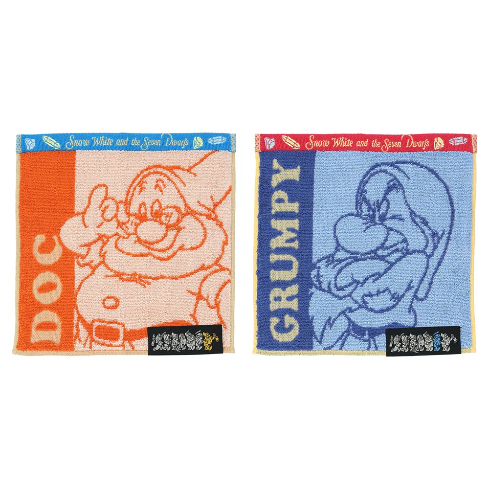 ミニタオル7枚 七人のこびと