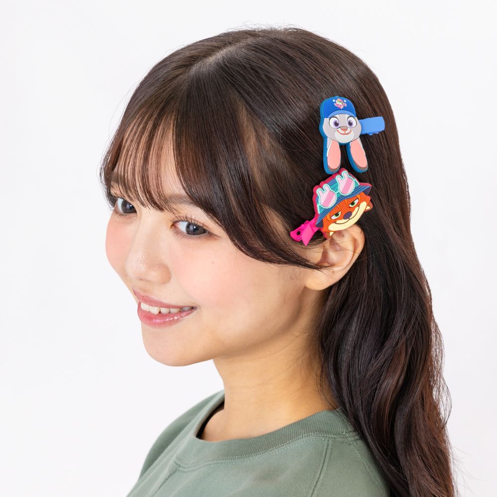 ヘアクリップ2個 ズートピア