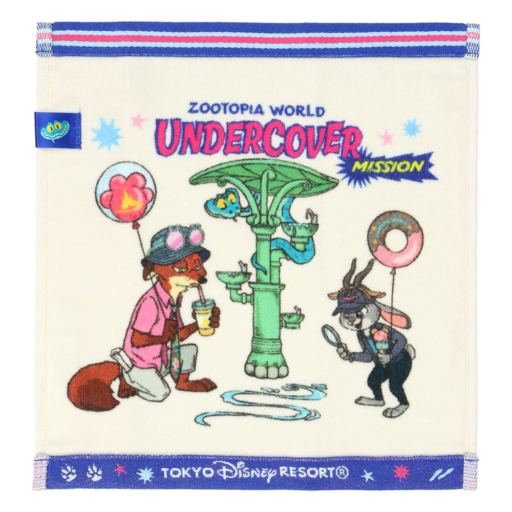 ミニタオル2枚 ズートピア