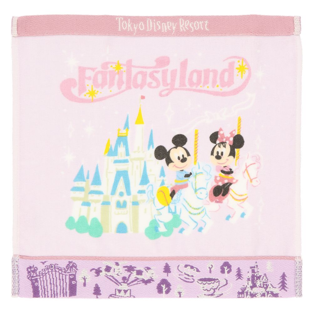 ミニタオル4枚 東京ディズニーリゾート