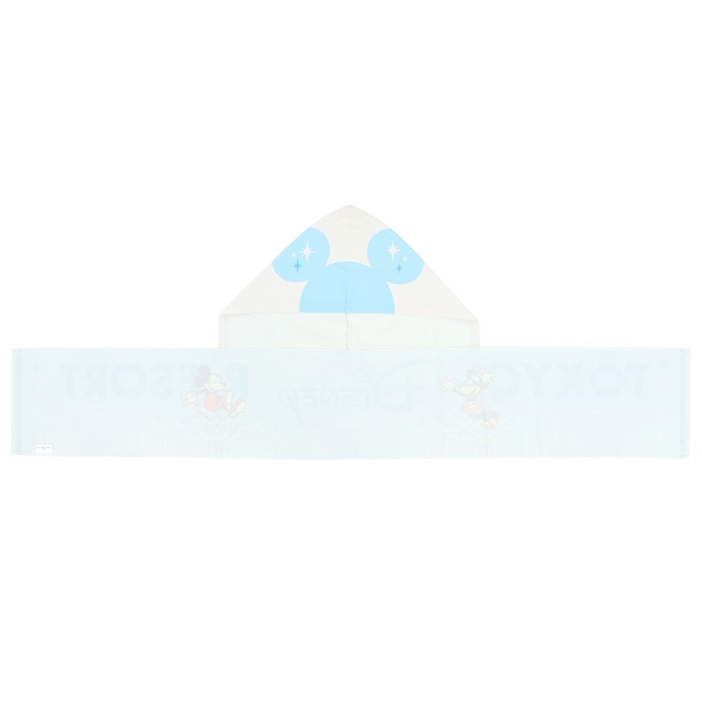 フード付き冷感タオル〈COOLCORE〉 ミッキー ミニー