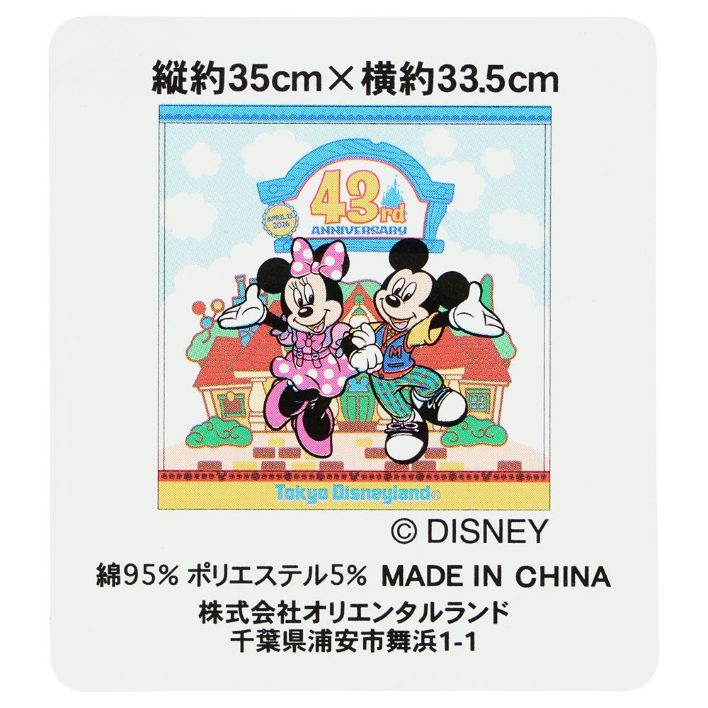 ウォッシュタオル ミッキー ミニー