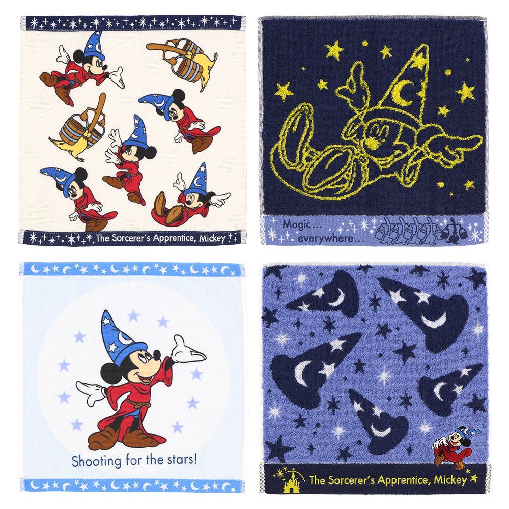 公式】ディズニーストア.jp | ミニタオル4枚 ミッキー