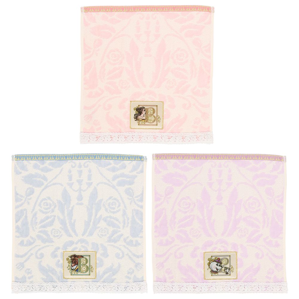 ミニタオル3枚 美女と野獣