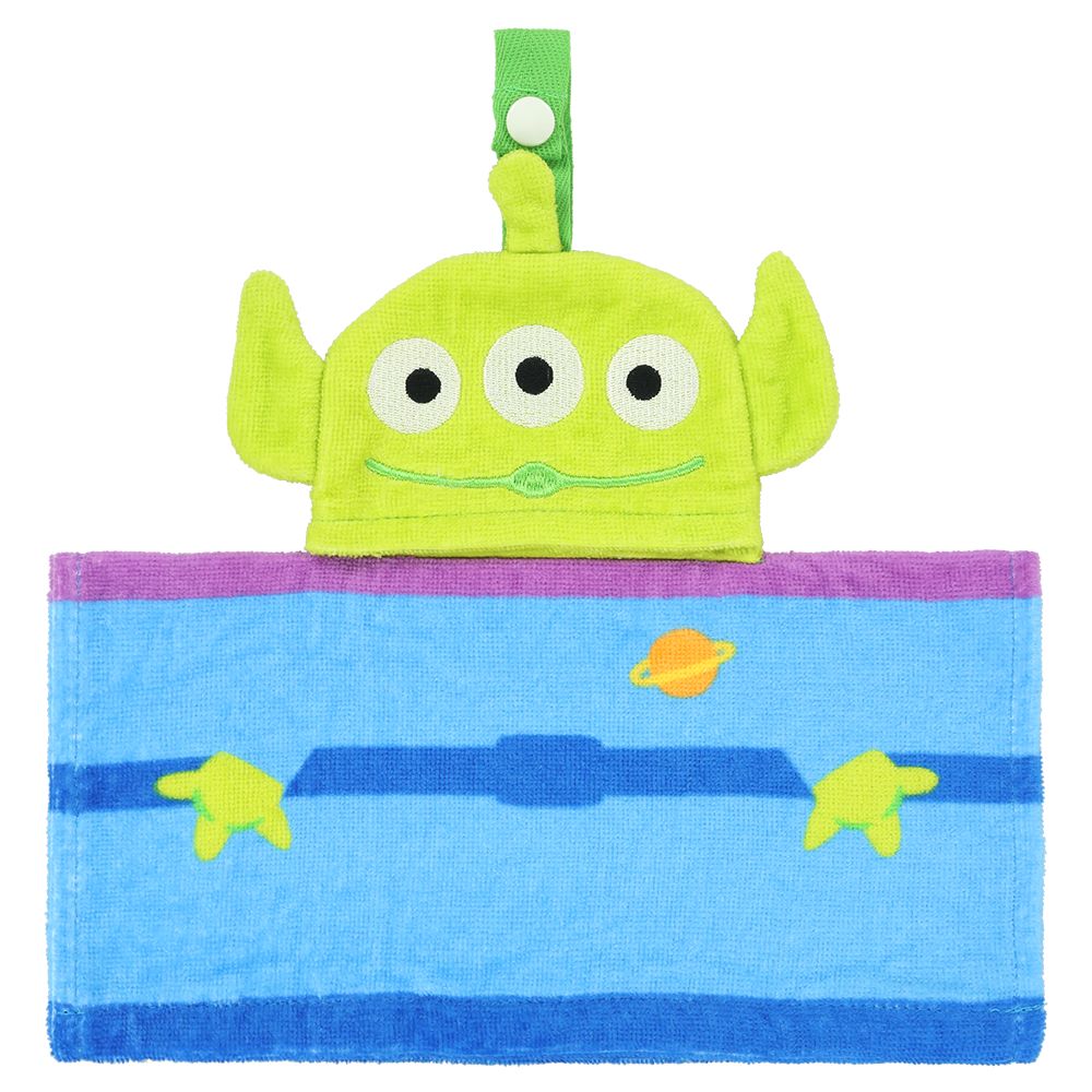 ウォッシュタオル リトルグリーンメン