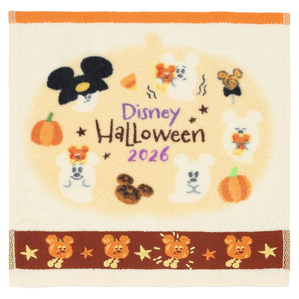ミニタオル3枚 ディズニー・ハロウィーン