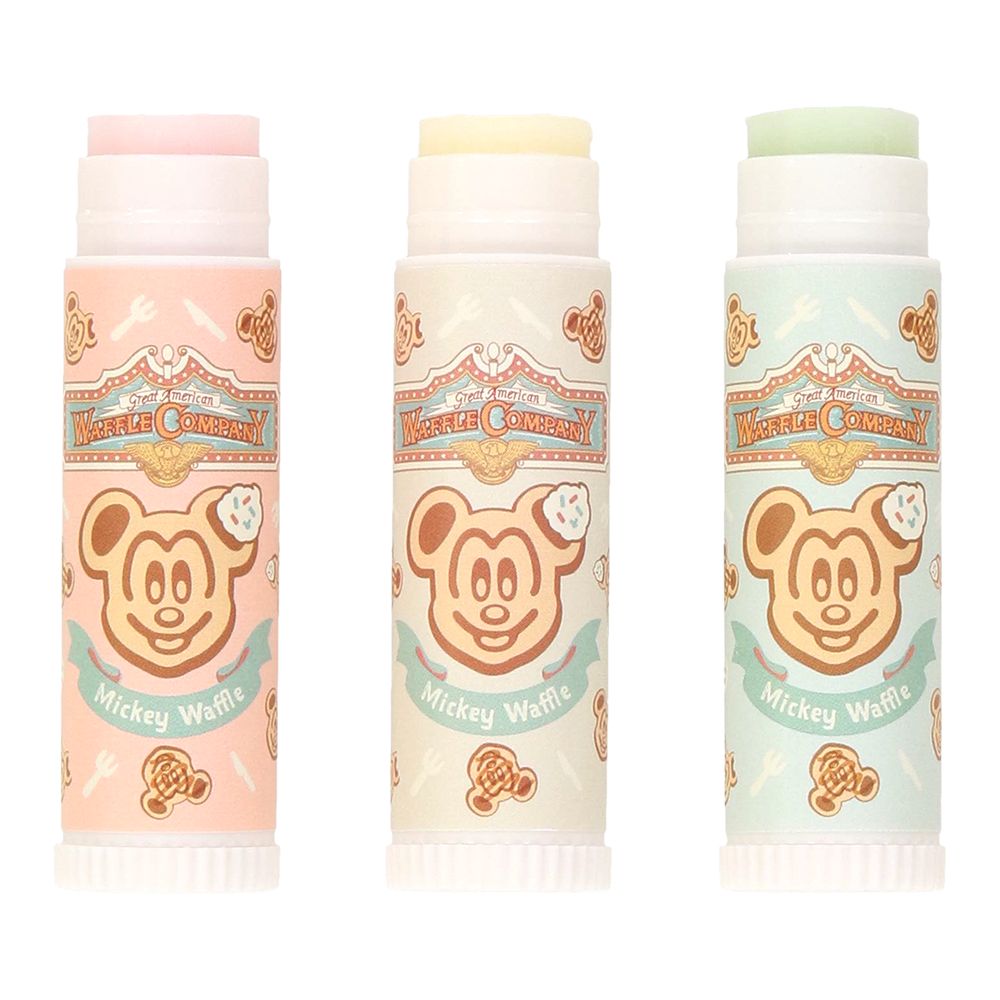 リップクリーム3個 ミッキー