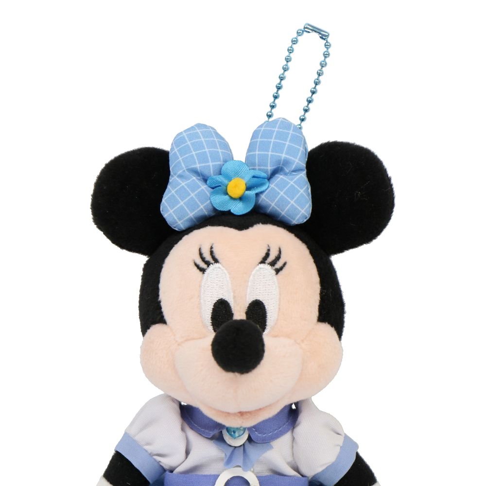 ぬいぐるみバッジ ミニー Disney Blue Ever After