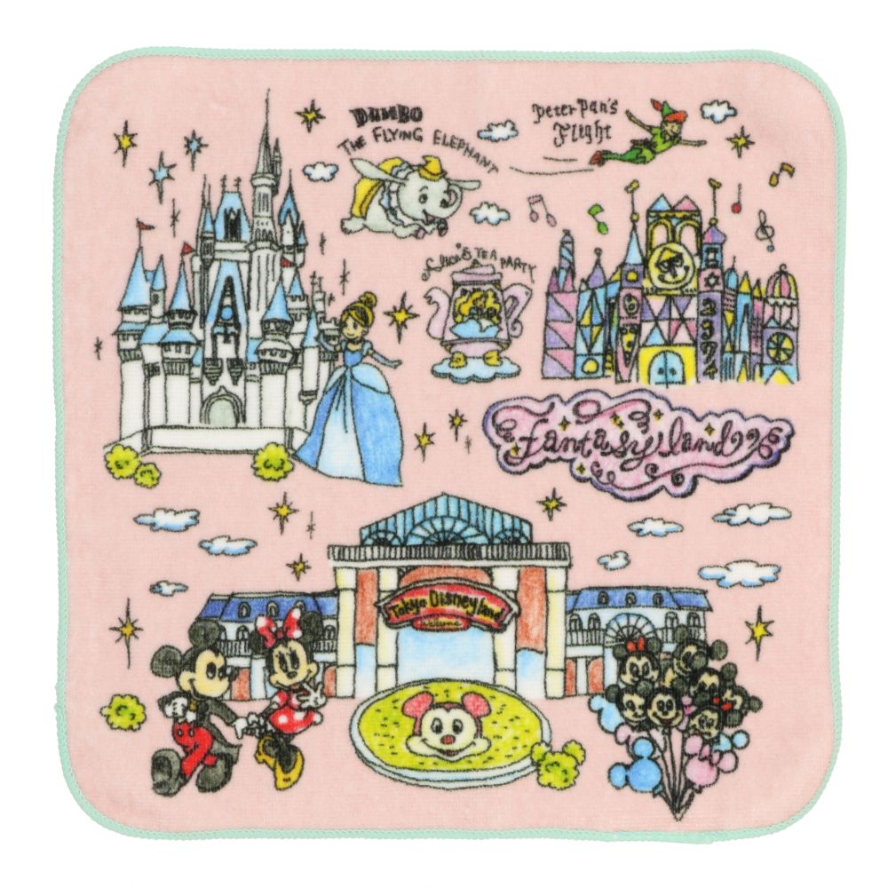 ミニタオル4枚 東京ディズニーリゾート