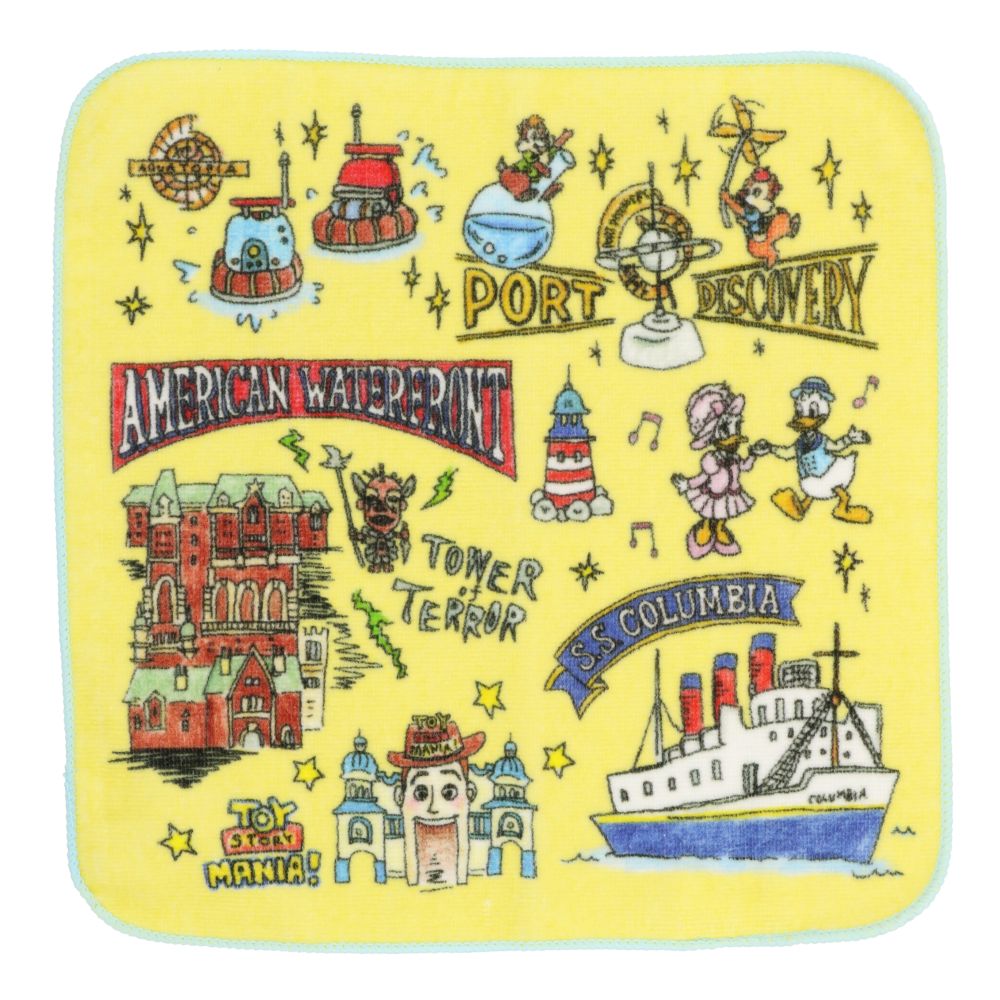 ミニタオル4枚 東京ディズニーリゾート