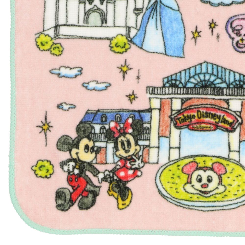 ミニタオル4枚 東京ディズニーリゾート
