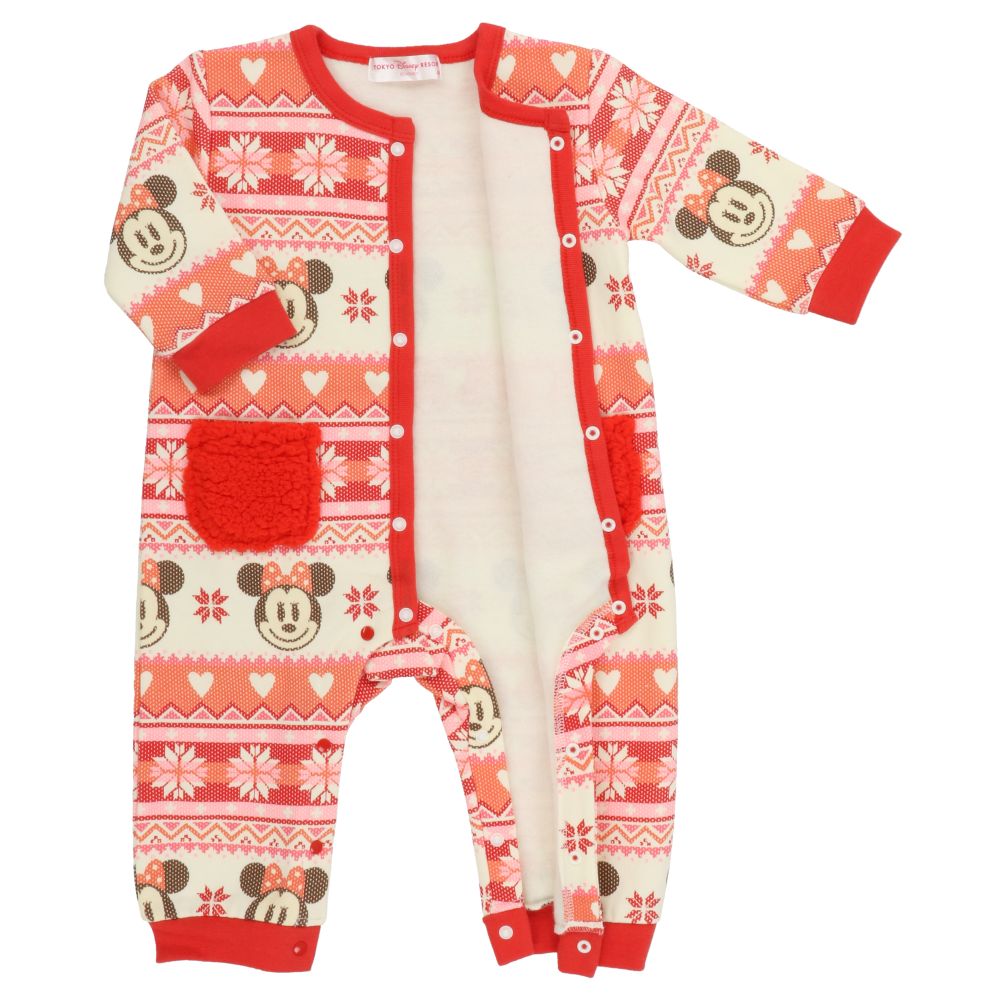 ベビーカバーオール 80cm ミニー