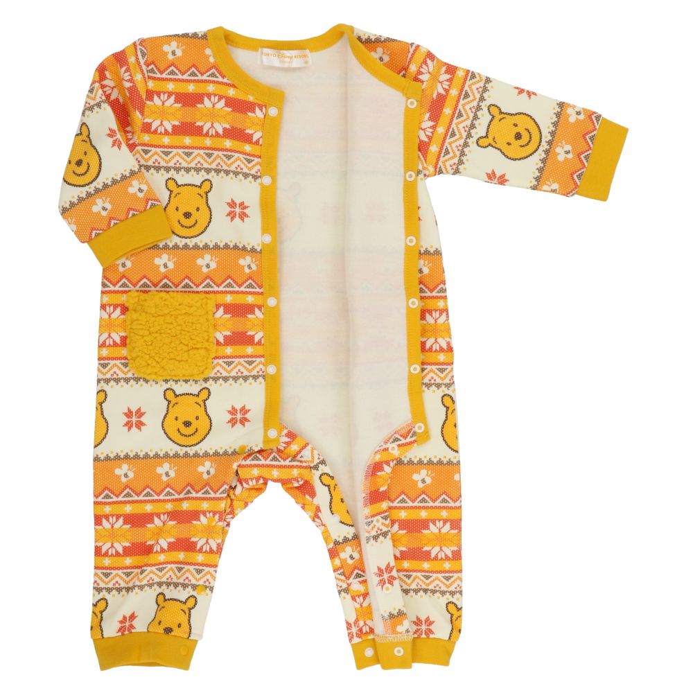 ベビーカバーオール 80cm プー