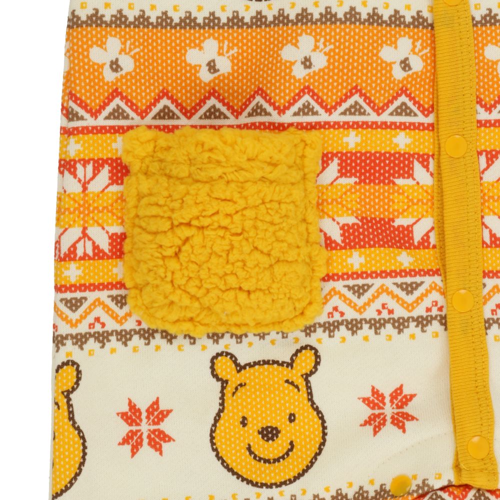 ベビーカバーオール 80cm プー