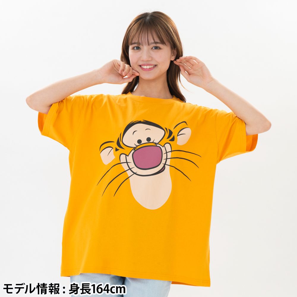 Tシャツ ビッグシルエット ユニセックスワンサイズ ティガー